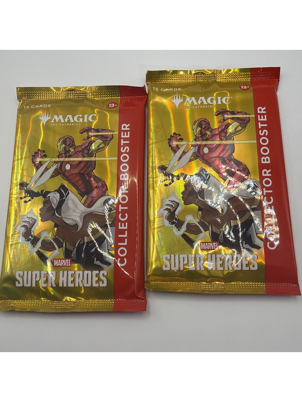 Magic: The Gathering - Marvel Super Heroes Collector Booster Packs Sealed 2 Pack